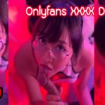 Onlyfans XXXX DEERLONG จับควยอมมิดด้าม นั่งรูดควยเสียว